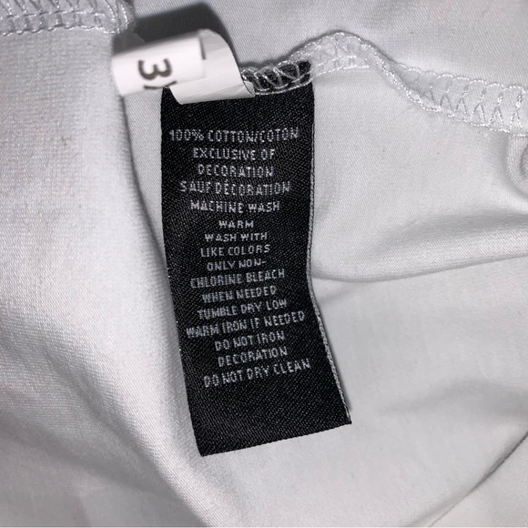 Eternity Men's "White" Diamonds Dancing Icons Short Sleeve Tee size 3X - Picture 9 of 11